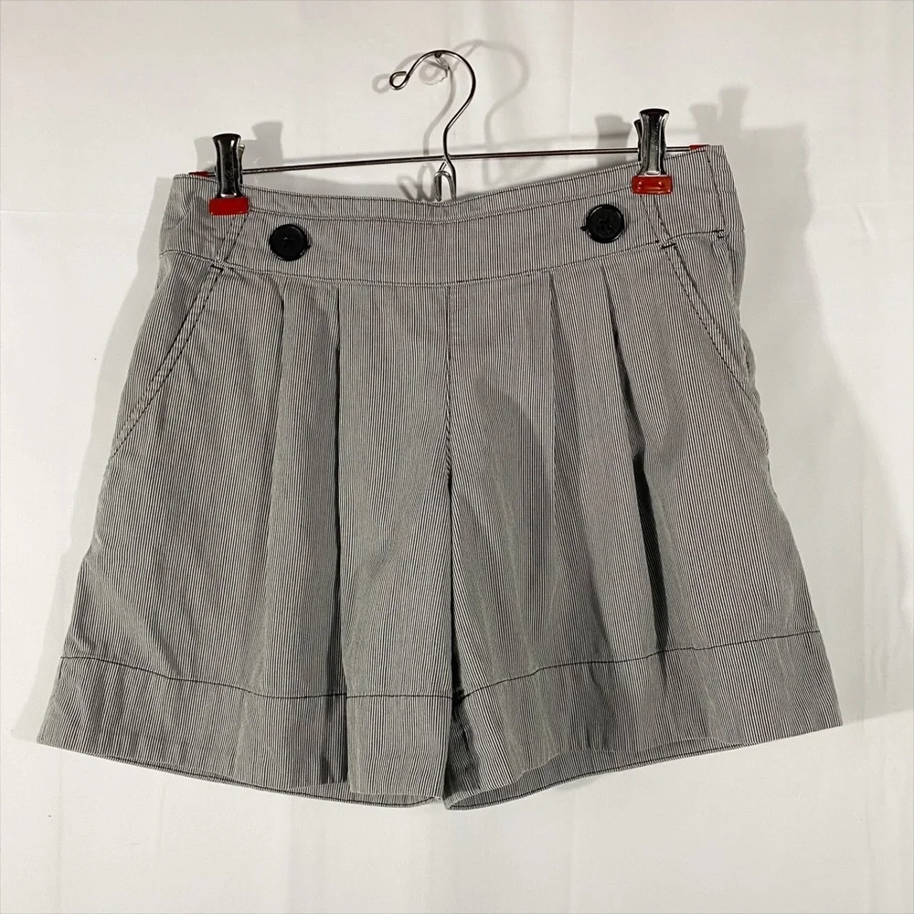 Anthropologie | Lux Striped Shorts - Picture 1 of 8